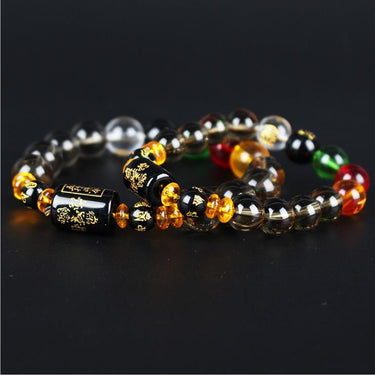 Dark Edition Feng Shui God Of Wealth Bracelet YourSoulPlace.com